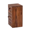 Velric Solid Sheesham Bedside Table - Image 4
