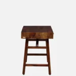 Sheesham Wood Writing Table In Scratch Resistant Provincial Teak Finish - Image 8